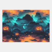 Halloween Sky Geschenkpapier Set (Vorderseite 2)