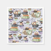 Halloween Sleepover Serviette (Vorderseite)