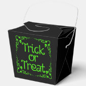 Halloween Slime Green Trick oder Treat Geschenkschachtel (Vorderseite)