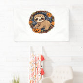Halloween, Sloth, 31. Oktober, Erntedank Class Banner (Insitu)