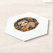 Halloween, Sloth, 31. Oktober, Erntedank Class Untersetzer (angewinkelt)