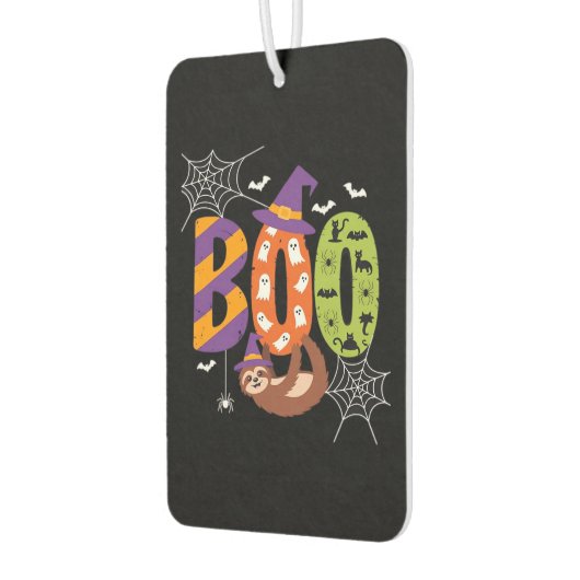 Halloween Sloth Boo Lazy Essential T - Shirt Autolufterfrischer (Links)