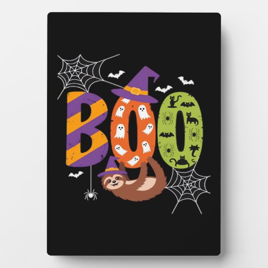 Halloween Sloth Boo Lazy Essential T - Shirt Fotoplatte (Vorderseite)