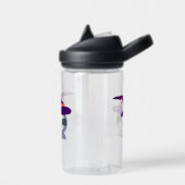 Halloween Sloth in Hexenhut Trinkflasche (Links)