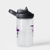 Halloween Sloth in Hexenhut Trinkflasche (rechts)
