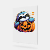 Halloween Sloth Lover Kostüm Essential T - Shirt Acrylschild (Winkel)