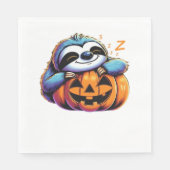Halloween Sloth Lover Kostüm Essential T - Shirt Serviette (Vorderseite)