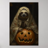 Halloween Sloth Poster (Vorne)