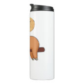 Halloween Sloth Premium T - Shirt Thermosbecher (Nach rechts gedreht)