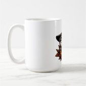 Halloween Sloth Pumpkin Festivity Kaffeetasse (Links)