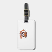 Halloween Sloth Slow and Spooky Cute Sloth Pumpkin Gepäckanhänger (Vorderseite vertikal)