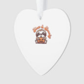 Halloween Sloth Slow and Spooky Cute Sloth Pumpkin Ornament (Vorderseite)