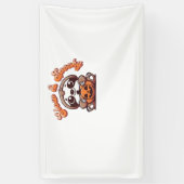 Halloween Sloth Slow und Spooky Niedlichen Sloth P Banner (Vertikal)