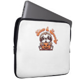 Halloween Sloth Slow und Spooky Niedlichen Sloth P Laptopschutzhülle (Vorne Rechts)