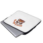 Halloween Sloth Slow und Spooky Niedlichen Sloth P Laptopschutzhülle (Vorne Knopf)