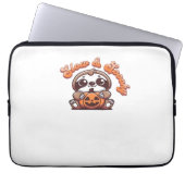 Halloween Sloth Slow und Spooky Niedlichen Sloth P Laptopschutzhülle (Vorderseite)