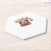 Halloween Sloth Slow und Spooky Niedlichen Sloth P Untersetzer (angewinkelt)