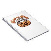 Halloween Sloth Trick oder Sleep Niedlich Sloth Pu Notizblock (Rechte Seite)