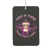 Halloween Sloth (ver.1) Klassischer T - Shirt Autolufterfrischer (Vorderseite)