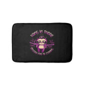 Halloween Sloth (ver.1) Klassischer T - Shirt Badematte (Vorderseite)