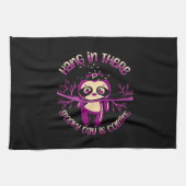 Halloween Sloth (ver.1) Klassischer T - Shirt Geschirrtuch (Horizontal)