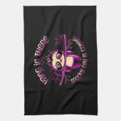 Halloween Sloth (ver.1) Klassischer T - Shirt Geschirrtuch (Vertikal)