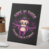 Halloween Sloth (ver.1) Klassischer T - Shirt Sockelschild (In Situ)