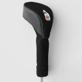 Halloween Slothful Design, das ist mein menschlich Golf Headcover (angewinkelt)