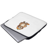 Halloween Slothster Essential T - Shirt Laptopschutzhülle (Vorne Knopf)