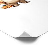 Halloween Slothster Essential T - Shirt Poster (Ecke)