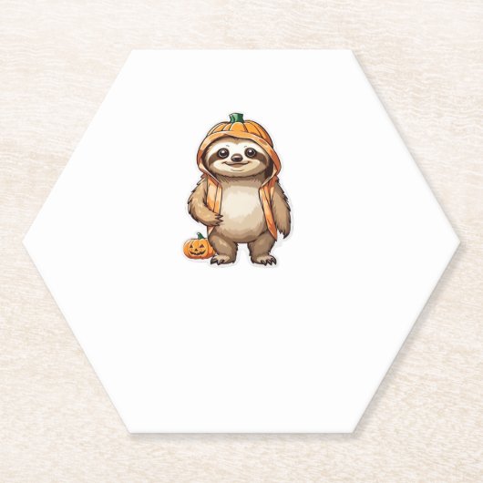 Halloween Slothster Essential T - Shirt Untersetzer (Vorderseite)