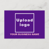 Halloween Small Lila Flat Grußkarte Karte (Rückseite)