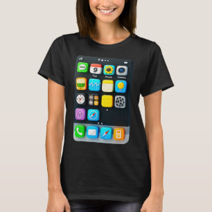 Halloween Smartphone Mobile App T-Shirt
