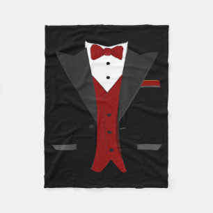 Halloween-Smoking-Kostüm - Lustiger Anzug Hochzeit Fleecedecke