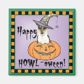 Halloween Smooth Collie Magnet (Vorne)