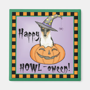 Halloween Smooth Collie Magnet