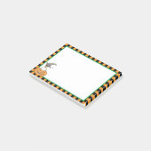 Halloween Smooth Collie Post-it Klebezettel (angewinkelt)