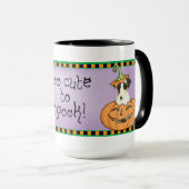Halloween Smooth Fox Terrier Tasse (VorderseiteRechts)