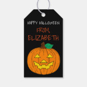 Halloween S'more Leckereien für meine Pieps Geschenkanhänger (Rückseite)