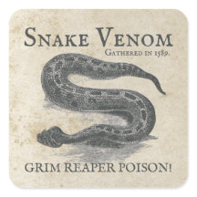 Halloween Snake Venom Antike Apotheke