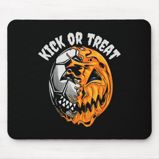 Halloween Soccer Skeleton Mousepad (Vorne)