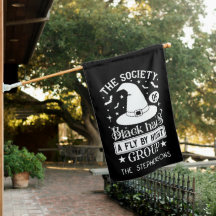 Halloween Society of Black Hats Spooky Custom
