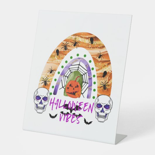 Halloween Sockelschild (Vorderseite)