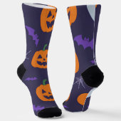 Halloween Socken (Gewinkelt)