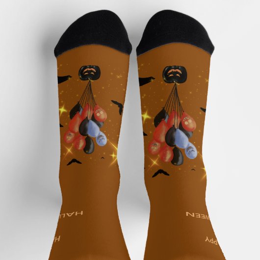 Halloween Socken (Oben)