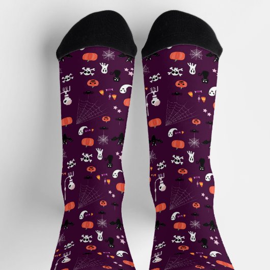 Halloween Socken (Oben)