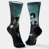 Halloween Socken (Gewinkelt)