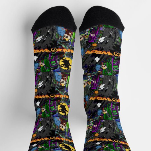 Halloween Socken (Oben)