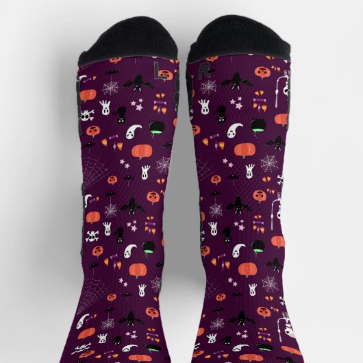 Halloween Socken (Oben)