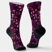 Halloween Socken (Gewinkelt)